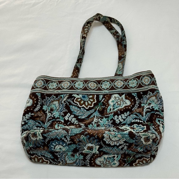 Vera Bradley Java Blue Tote Bag - Picture 5 of 8
